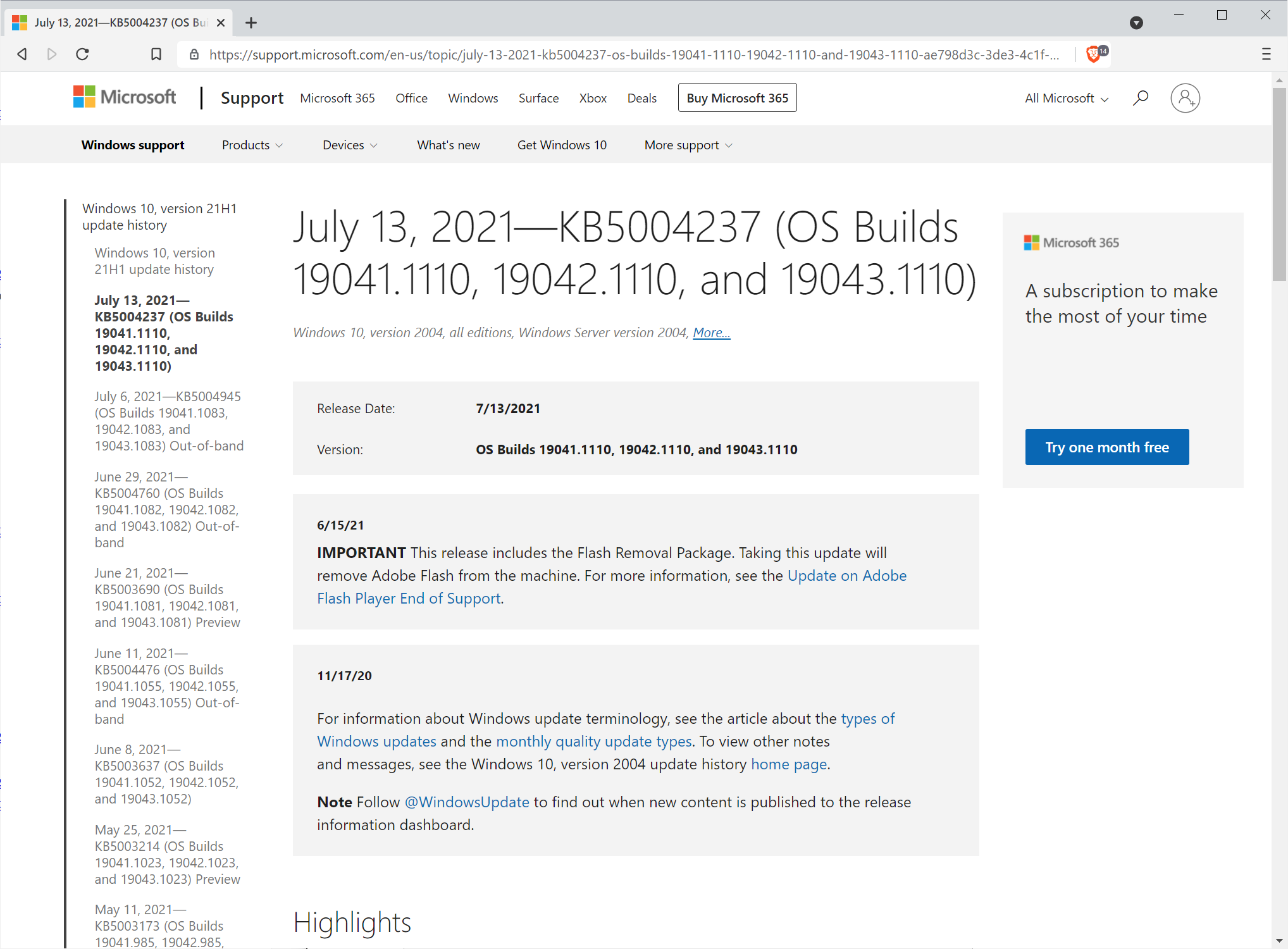 Présentation des mises à jour de sécurité Microsoft Windows de juillet 2021

 – Bien choisir son serveur d impression