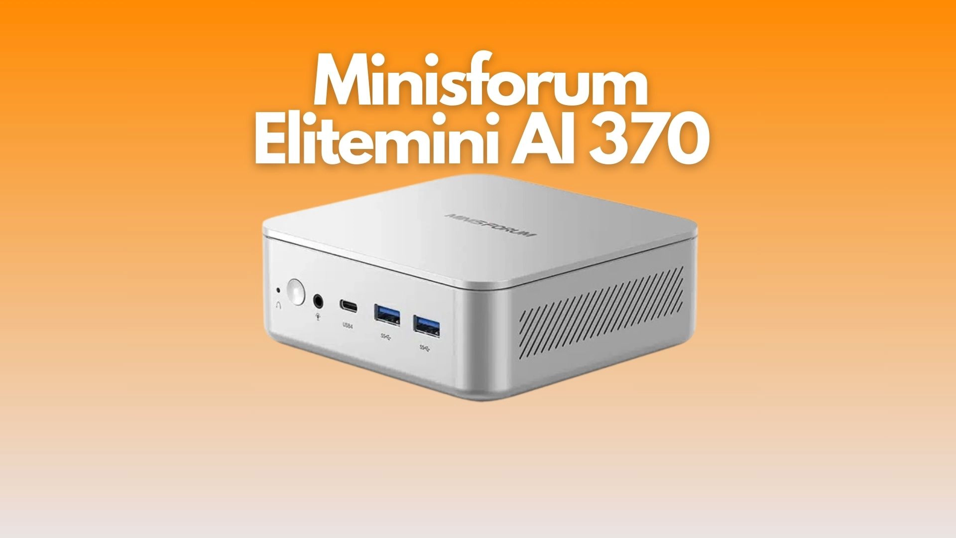 Minisforum Elitemini AI370 : Un Mini PC Révolutionnaire pour les Créateurs
